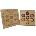 Healing Properties of 7 Chakras Tumble Set : Heal and balance all seven chakras of the body, Meditation, Expansion of consciousness, Communication, Attracting love, Prosperity, Abundance - Image 3