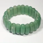 Natural Green Aventurine Bracelet Crystal Stone Big Tumble Bead Bracelet for Reiki Healing and Crystal Healing Stones