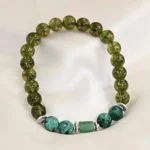 Green Agate Stone Bracelet for (Kanya Rashi) Virgo