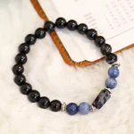 Black Tourmaline Bracelet for (Kumbh Rashi) Aquarius