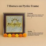 Seven Horse pyrite frame - Image 3