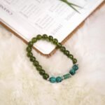 Green Agate Stone Bracelet for (Kanya Rashi) Virgo - Image 2