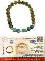 Green Agate Stone Bracelet for (Kanya Rashi) Virgo - Image 6