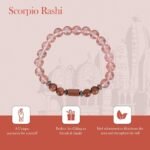 Rose Quartz Bracelet for (Vrishayik Rashi) Scorpio - Image 3