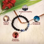 Black Tourmaline Bracelet for (Kumbh Rashi) Aquarius - Image 3