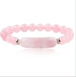 This meticulously crafted bracelet features genuine Rose Quartz beads - Image 6