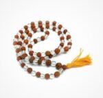 RUDRAKSHA SPHATIK MALA (ROSARY) (108 +1 BEADS) - Image 3