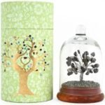 Pyrite Crystal Tree in Glass Dome - Image 5