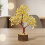 Citrine Vastu Stone Wish Tree Crystal