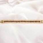 GOLD PLATED DESIGNER RUDRAKSH BRACELET - Image 5