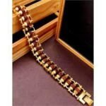 GOLD PLATED DESIGNER RUDRAKSH BRACELET - Image 4