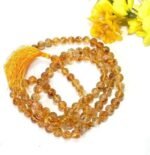 Citrine Crystal Jap mala - Image 3