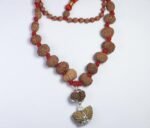 1 to 14 Mukhi Siddha Rudraksha Mala with Gauri-Shankar and Ganesh Rudraksha, Origin – Nepal - Image 4