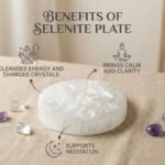 Amethyst Bracelet with Free Raw Selenite Plate - Image 2
